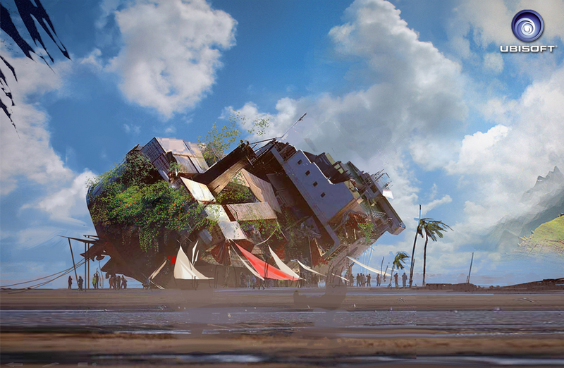 Illustration for article titled Early Far Cry 3 Concept Art Shows Scrapped Ideas, Luxury Resorts And... Fun Parks